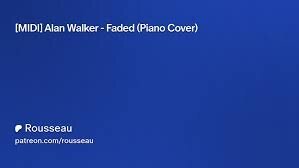 More information about "Alan Walker - Faded [Rousseau Cover MIDI]"